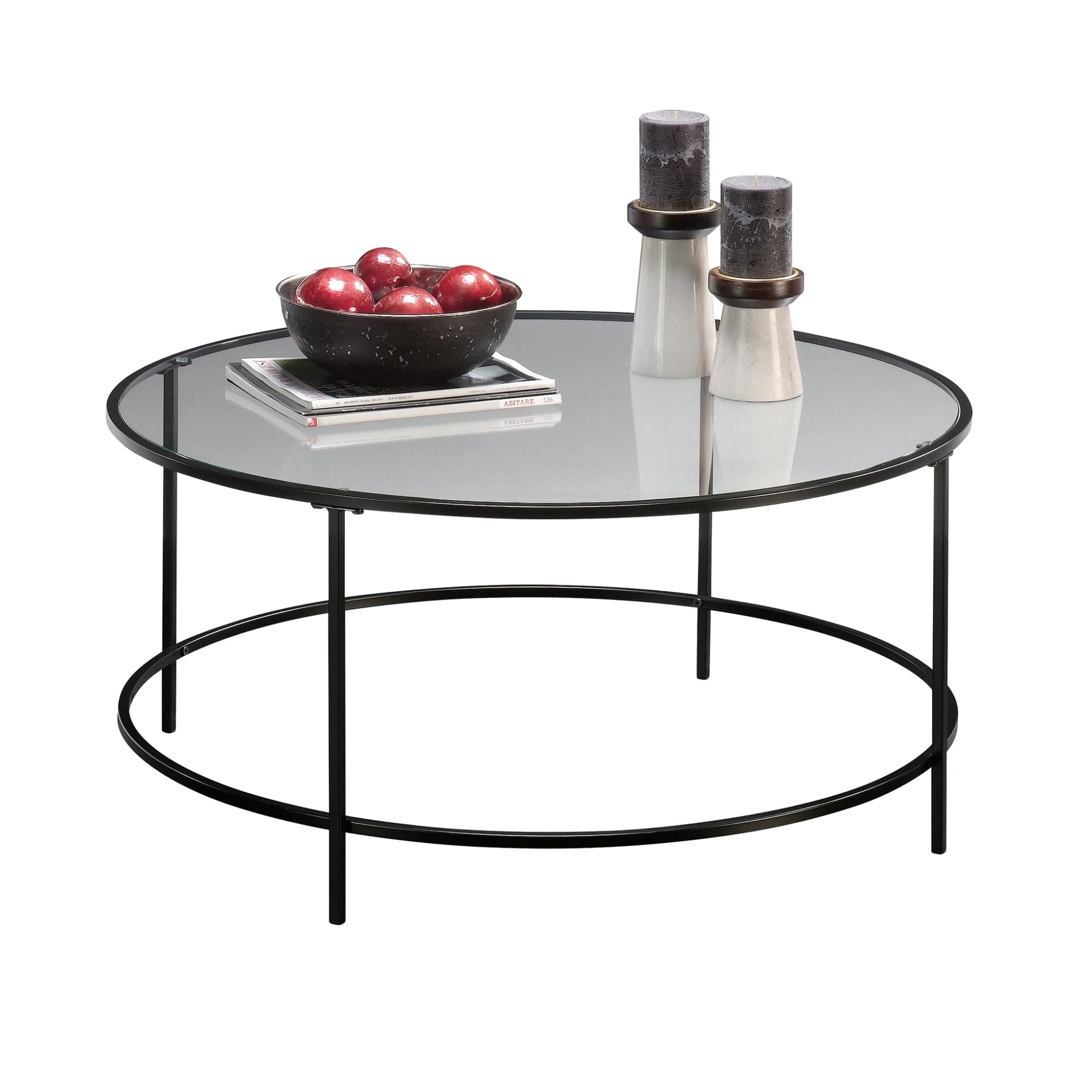 Sauder International Lux Round Coffee Table 36