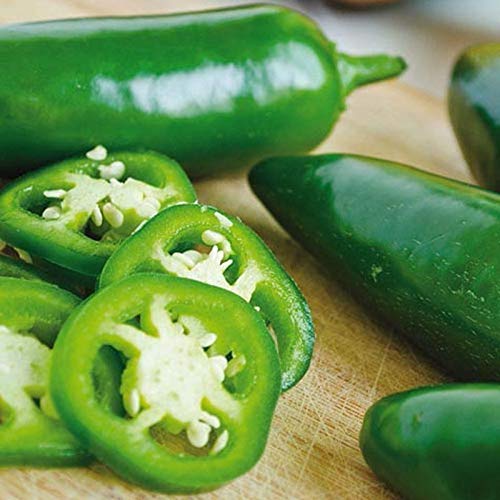 Jalapeno Goliath Hybrid Pepper Seeds - 50 Count for Grilling and Stuffing - Perfect for Home Gardens, Salsas, and Mexican Cuisine