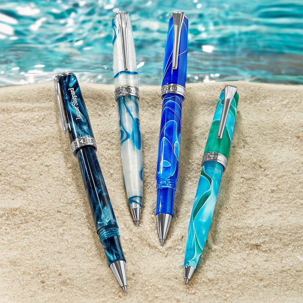 True Writer Classic Seafarer Caribbean Fountain Pen - Premium Writing Instrument for Professionals & Collectors - Perfect for Office, Journaling & Gift Giving