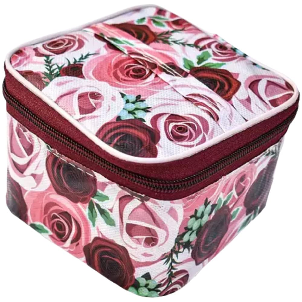 Premium 5-Piece Cosmetic Pouch Set - Waterproof Makeup Organizer & Travel Storage Kit for Women | Vanity Box, Makeup Bag, Toiletry Case | Perfect for Travel, Gym, Daily Use & Gift Giving (Multicolor)