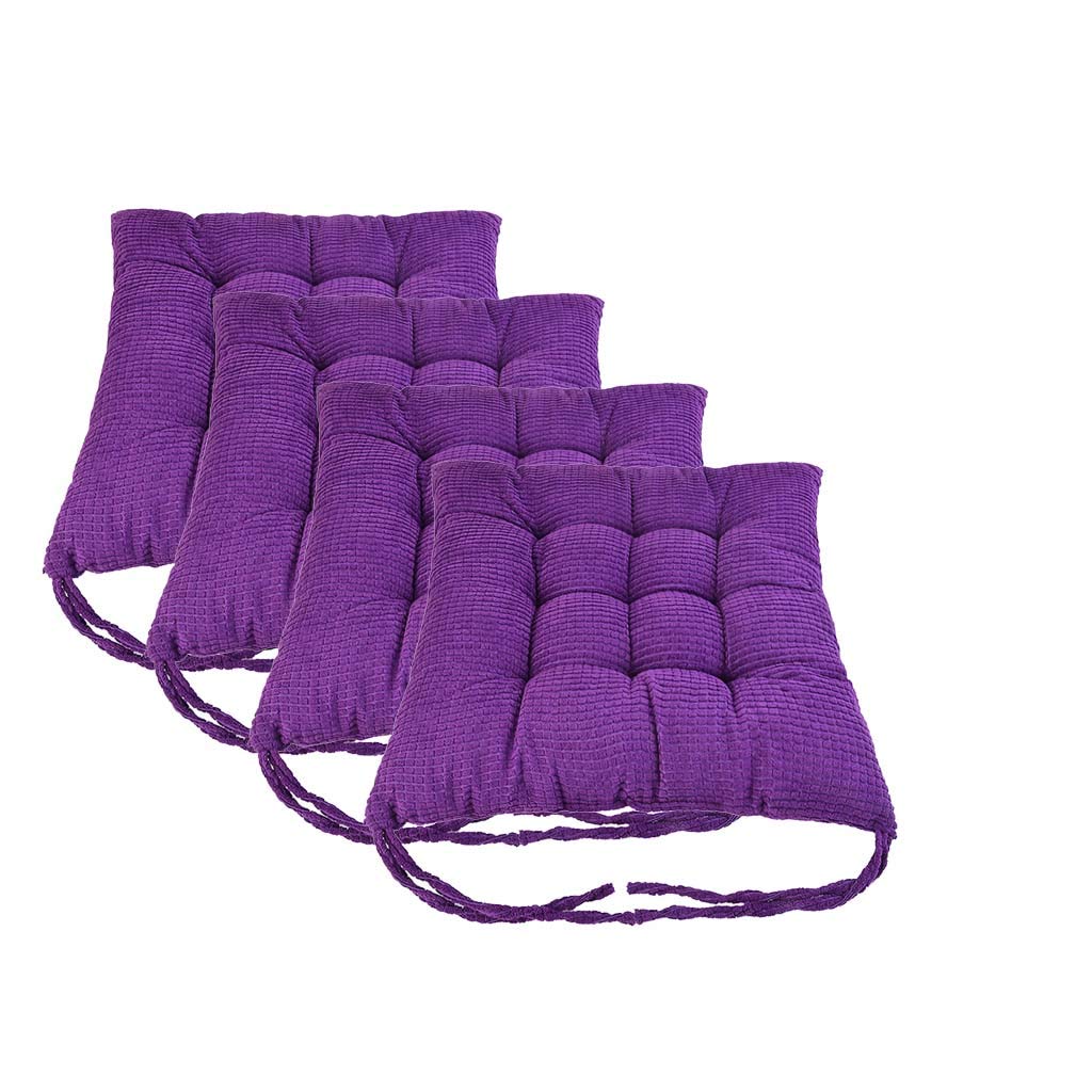 MKWEY 4-Pack Dining Chair Cushions Set - 16