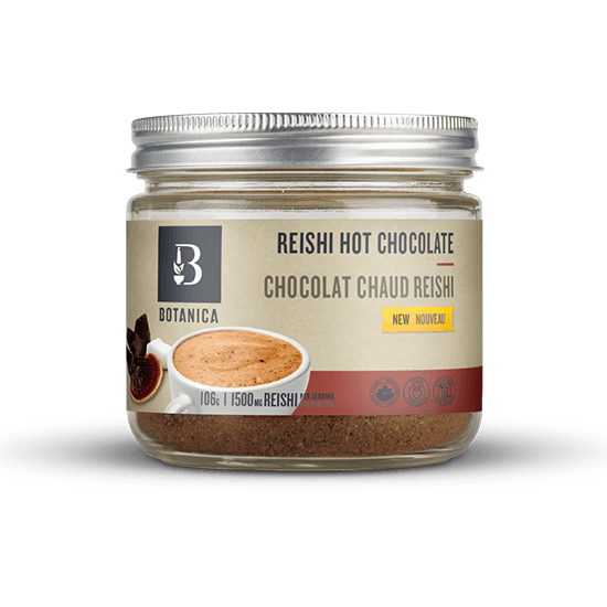 Organic Reishi Hot Chocolate Mix 106g - Immune Support & Stress Relief - Perfect for Cozy Evenings & Wellness Rituals