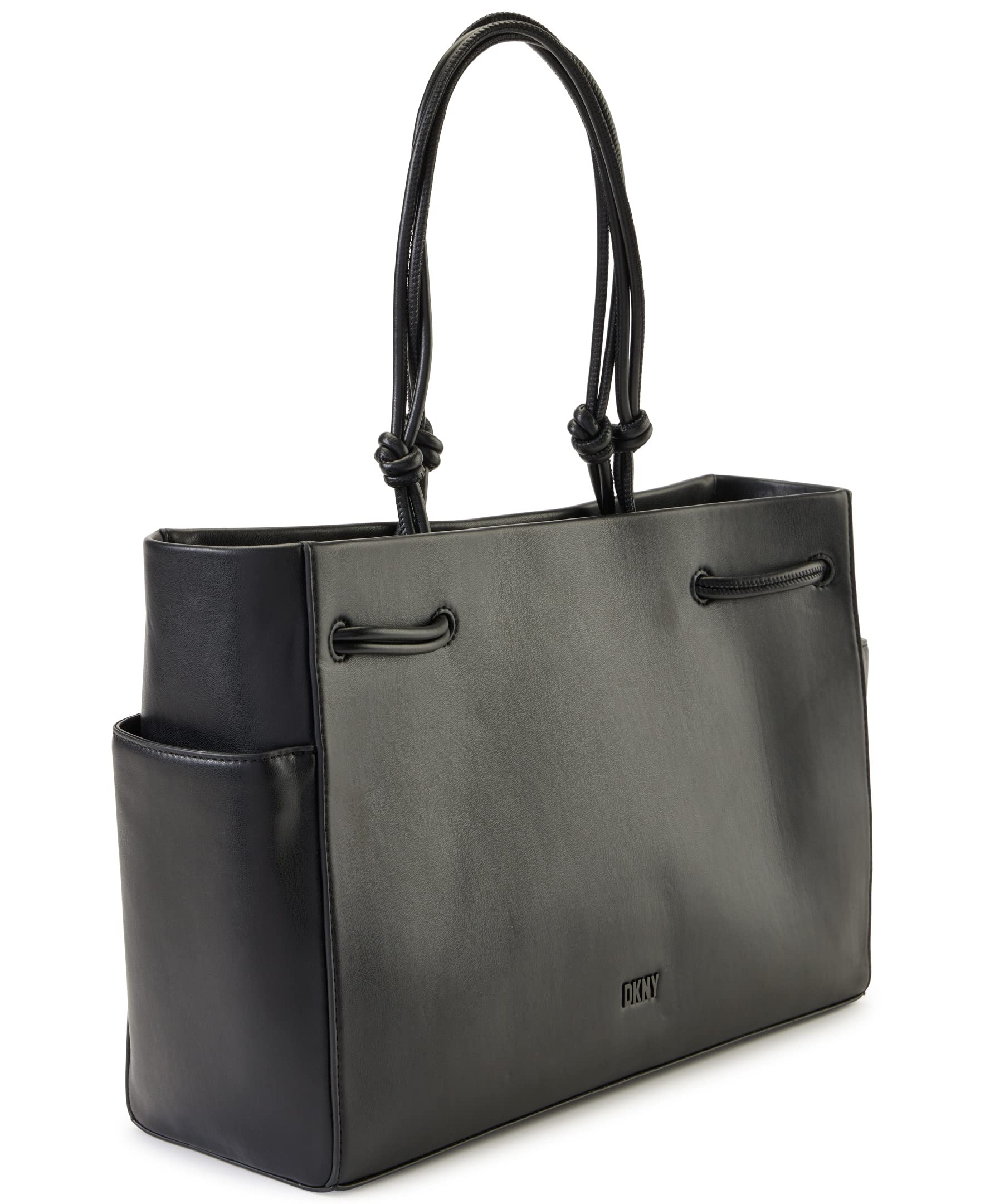 DKNY Women's Kiera Large Tote Bag - Stylish Designer Handbag for Work, Travel & Everyday Use | Spacious Leather Shoulder Bag with Zip Closure | Perfect for Office, Commute & Shopping