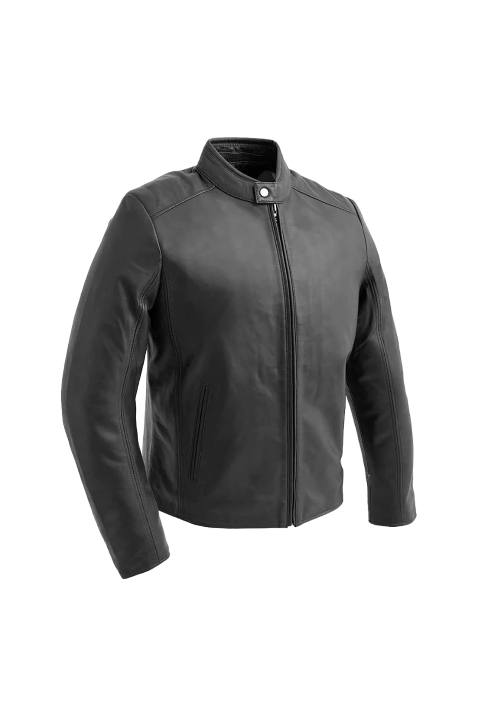 Premium Blake Men's Genuine Leather Jacket - Stylish & Durable Outerwear for Casual Wear, Motorcycle Riding & Night Out