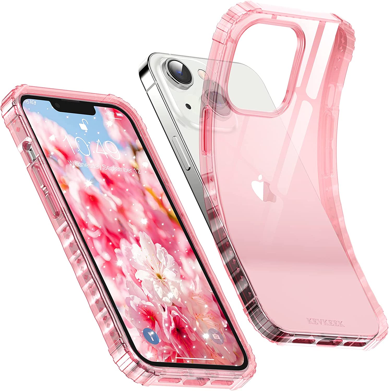 iPhone 14 Pro Max Case for Women - Ultra Thin & Shockproof Protective Cover in Pink | Perfect for Everyday Use, Work & Travel