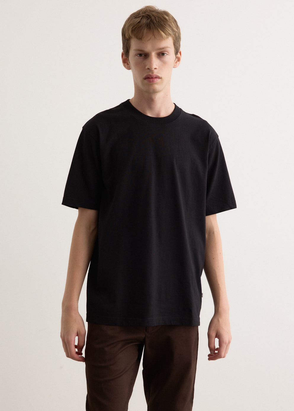 Adam T-Shirt 3209 - Premium Black Cotton Tee for Men | Casual Wear, Street Style & Everyday Comfort