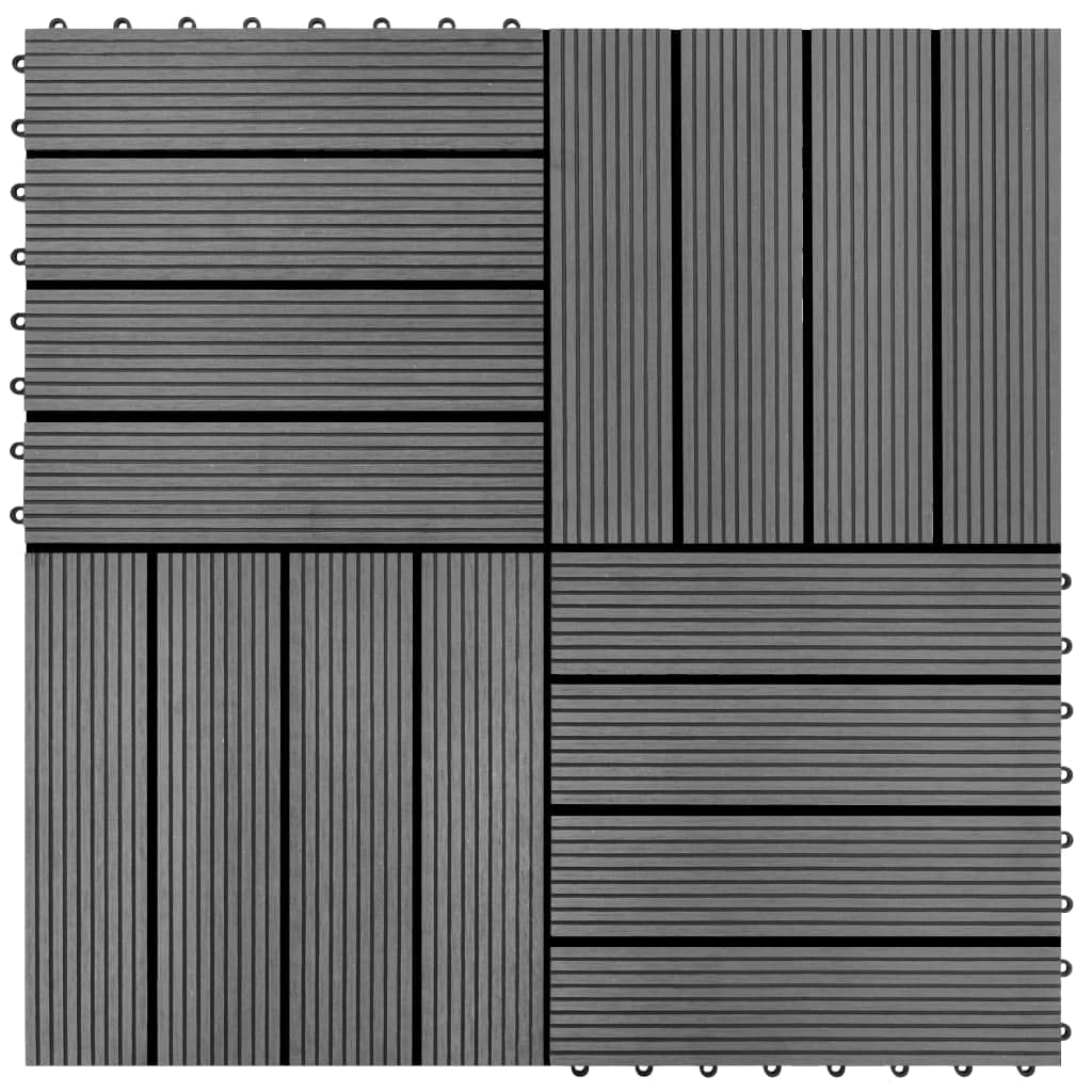 Premium WPC Deck Tiles 11.8