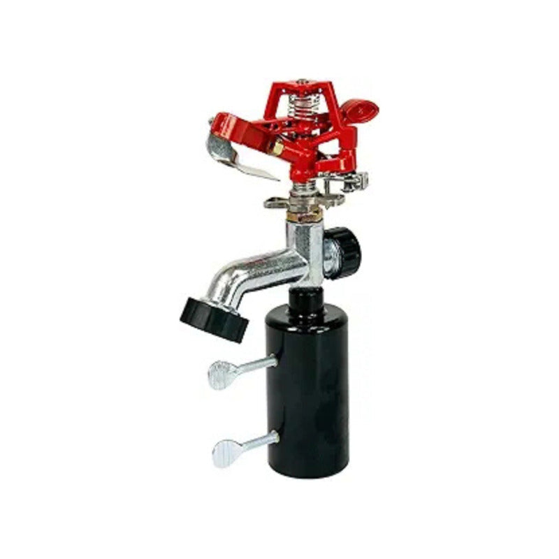 Chapin T Post Impact Sprinkler - Heavy Duty Metal Lawn Sprinkler for Large Yard Irrigation | Perfect for Farm, Garden & Pasture Watering