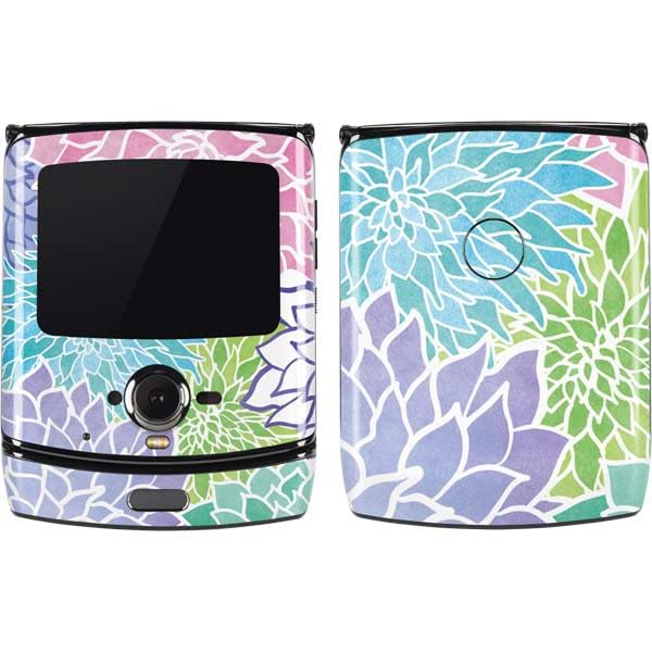 Motorola RAZR Phone Skin - Spring Flowers Design for Stylish Protection
