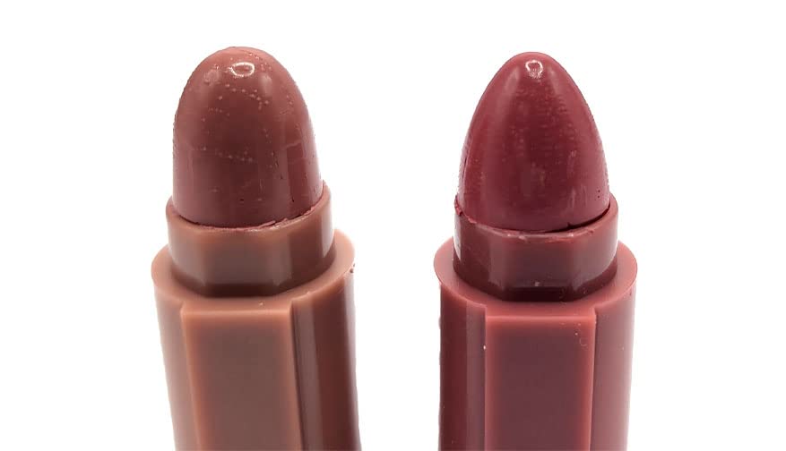 TopFinder® 5-in-1 Organic Nude Lipstick Set - Matte Long Lasting Lipstick with Super Stay Crayons & Lip Gloss for Women & Girls | Perfect for Daily Wear, Parties & Makeup Gifts