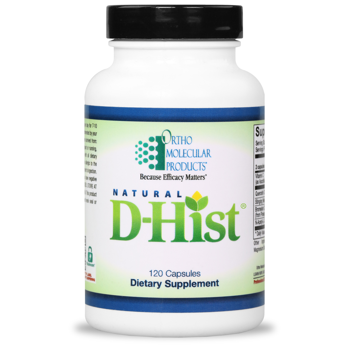 Natural D-Hist Supplement - 120 Capsules for Seasonal Allergy Relief & Immune Support | Supports Respiratory Health & Sinus Comfort for Adults & Kids