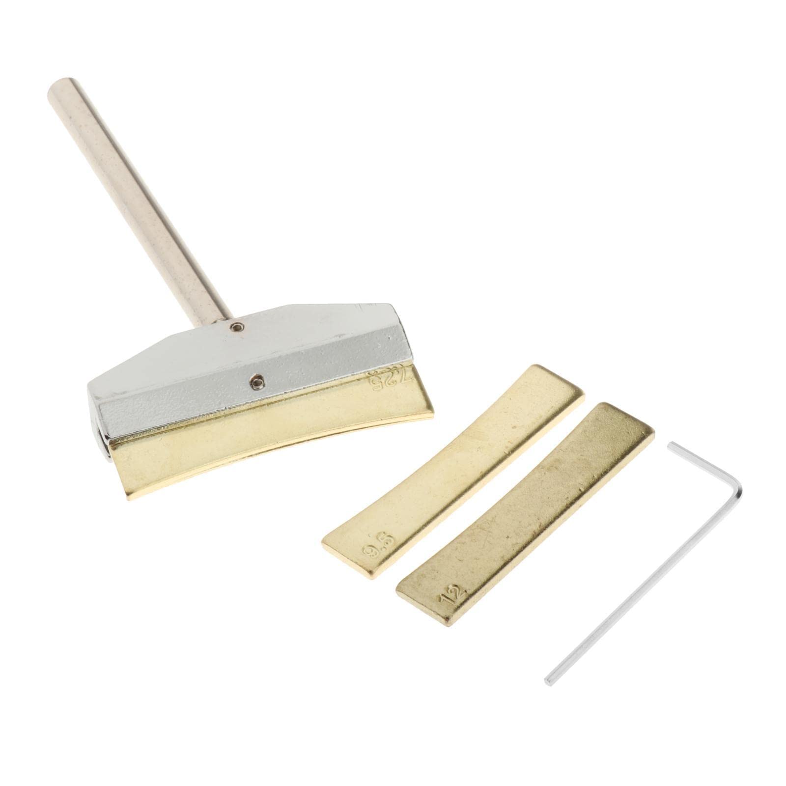 Premium Electric Guitar Fretboard Press Caul with Interchangeable Inserts - Professional Guitar Repair Tool for Luthiers & Musicians - Perfect for Neck Straightening & Fret Leveling