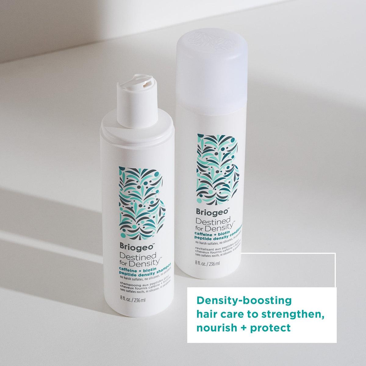 Destined For Density Caffeine & Biotin Peptide Hair Growth Conditioner - Thickening Treatment for Thinning Hair - Promotes Volume & Density for Men & Women - Perfect for Daily Hair Care Routine