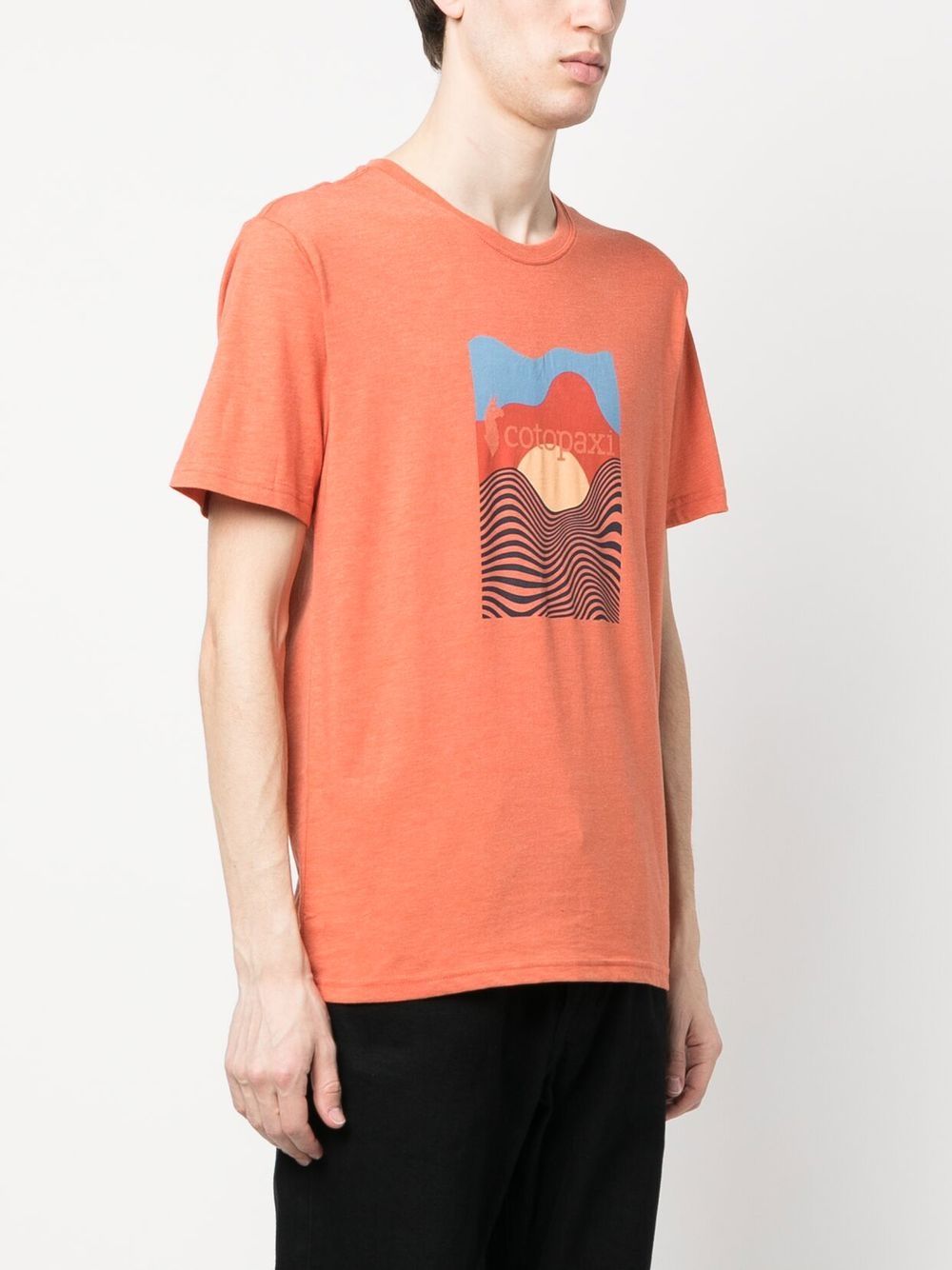 Cotopaxi Men's & Women's T-Shirts and Polo Shirts - Comfortable & Stylish Orange Activewear for Hiking, Travel & Outdoor Adventures