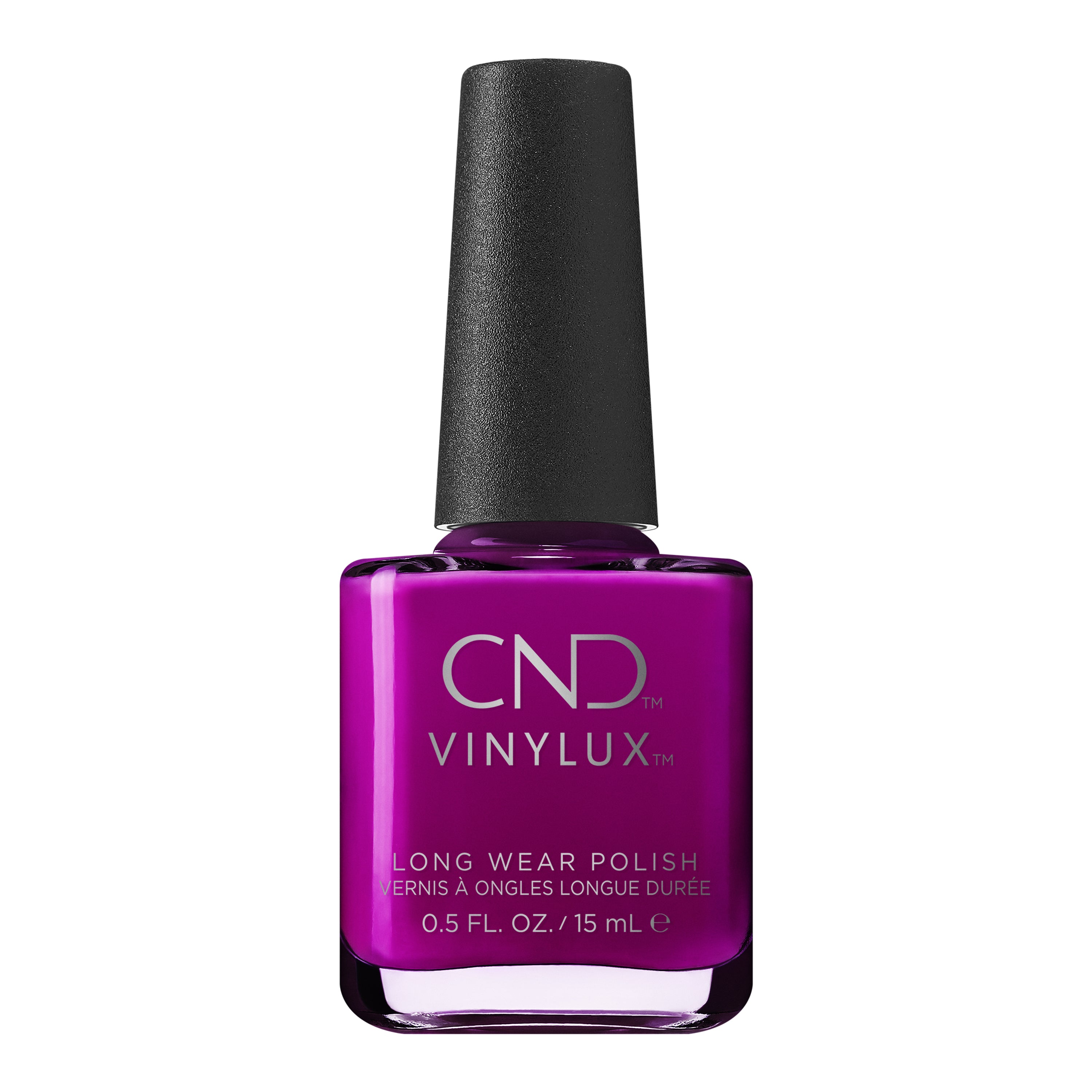 CND Vinylux Long Wear Nail Polish - Rooftop Hop (0.5 fl oz) - Vibrant Pink Shade for Professional Salon & At-Home Manicures