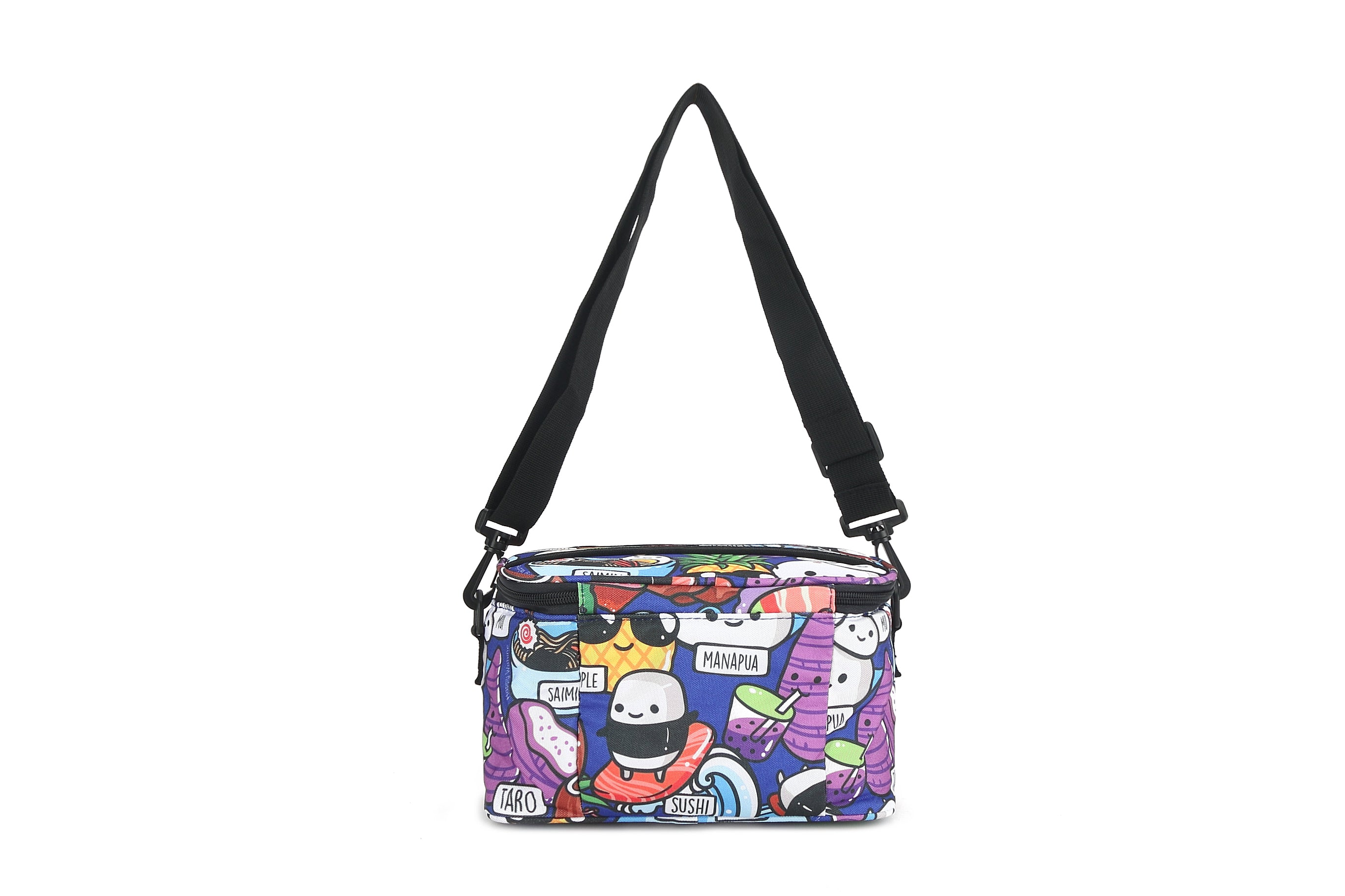 Premium Small Cooler Tote Bag - Insulated Hawaiian Blue Beach Picnic & Travel Essentials for Outdoor Adventures, Pool Parties, and Camping Trips