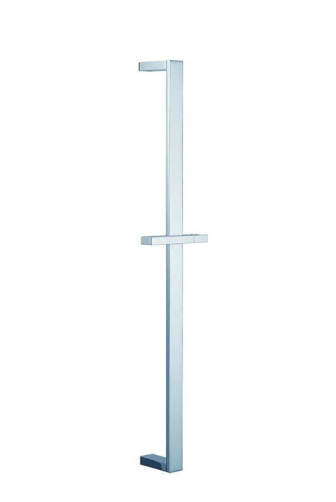 Kelica Solid Brass Hand Shower Slide Bar Chrome - Adjustable Shower Head with Wall Mount for Bathroom, Spa & Relaxation