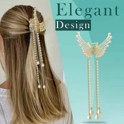 ALIBA COLLECTION Women's Hair Clips - Butterfly Hair Accessories for Women & Girls - Perfect for School, Work, Parties & Everyday Styling
