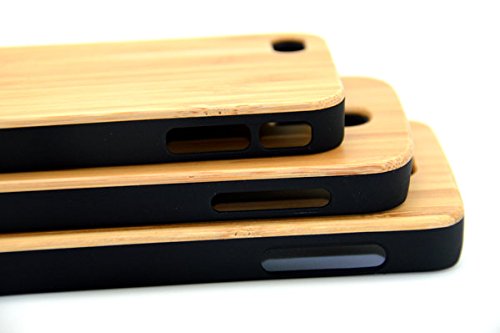 Premium Real Wood iPhone 6 Plus Case - Handcrafted Giraffe Pattern Wooden Phone Cover - Durable & Eco-Friendly Protection - Perfect for Outdoor Adventures, Travel & Daily Use