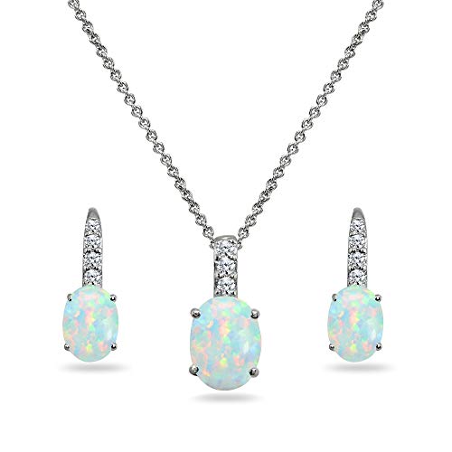 Synthetic White Opal - October