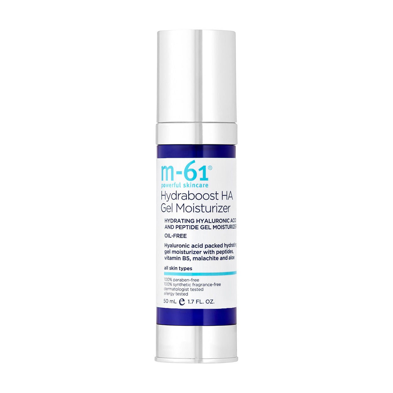 Hydraboost HA Gel Moisturizer - Hyaluronic Acid Face Moisturizer for Dry Skin - Hydrating Gel Cream for Day & Night Use - Perfect for Daily Skincare Routine & Post-Workout Hydration