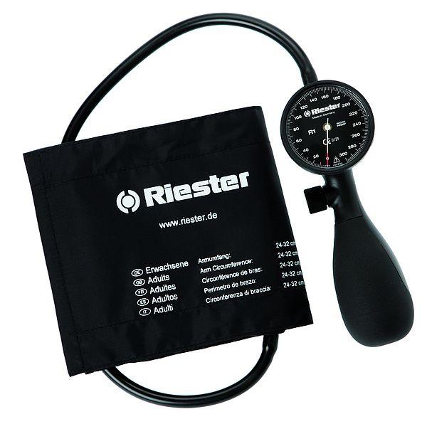Riester R1 Shock Proof® Mobile Aneroid Sphygmomanometer - Portable Blood Pressure Monitor for Home & Clinic Use - Ideal for Travel, Emergency Kits & Medical Professionals