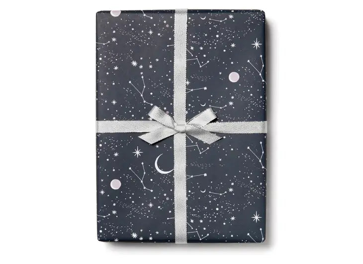 Moon & Stars Themed Gift Wrapping Paper - Premium Quality for Birthday, Christmas & Special Occasions - Perfect for DIY Crafts, Party Decorations & Thoughtful Gift Presentation