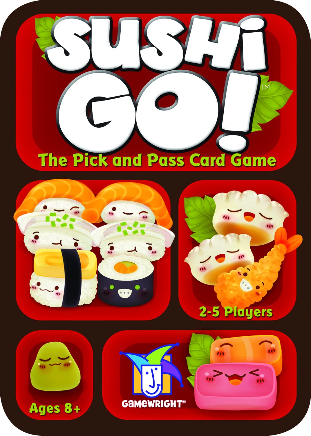 Sushi Go! - Fun Pick and Pass Card Game for Family & Friends | Perfect for Game Nights, Parties & Travel