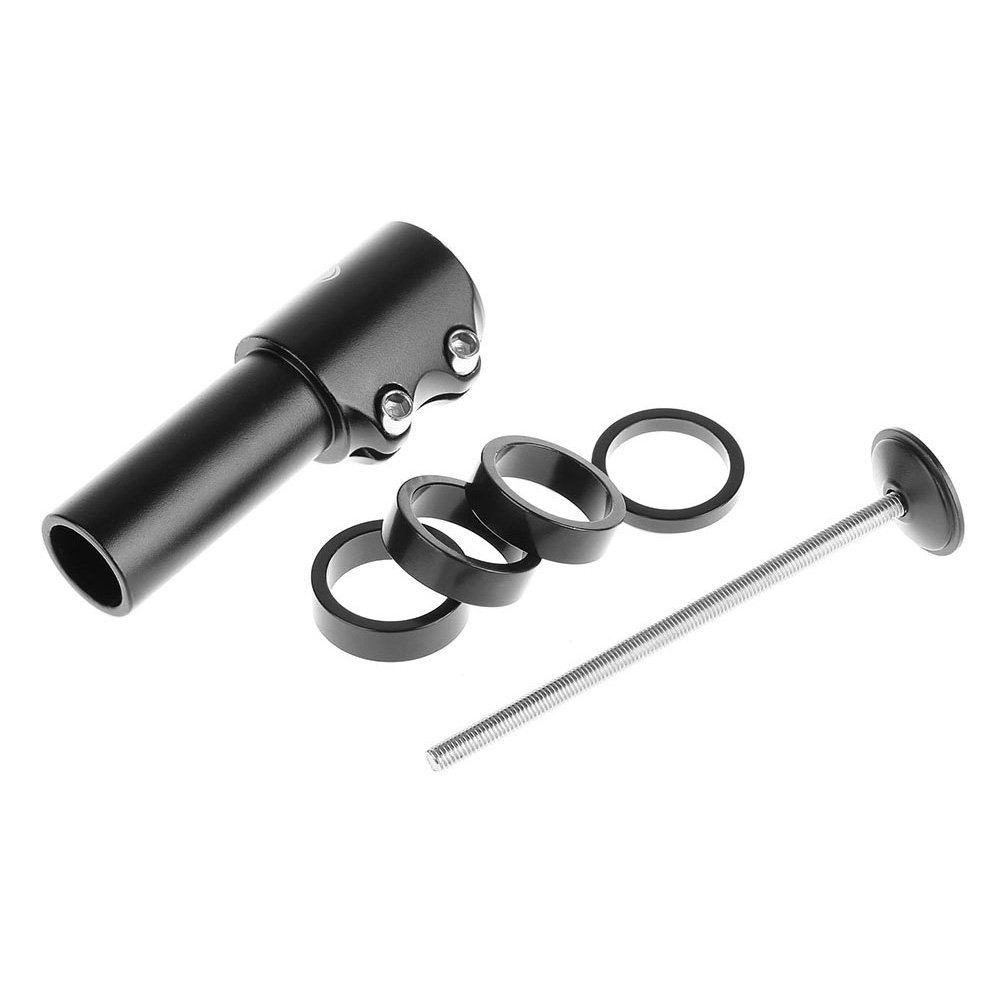 WAKE Bike Stem Riser - Adjustable Aluminum Alloy Fork Stem Extender & Handlebar Raiser for Mountain Bike, Road Bike, MTB, BMX, Fixie - Perfect for Upright Riding Comfort & Improved Bike Fit