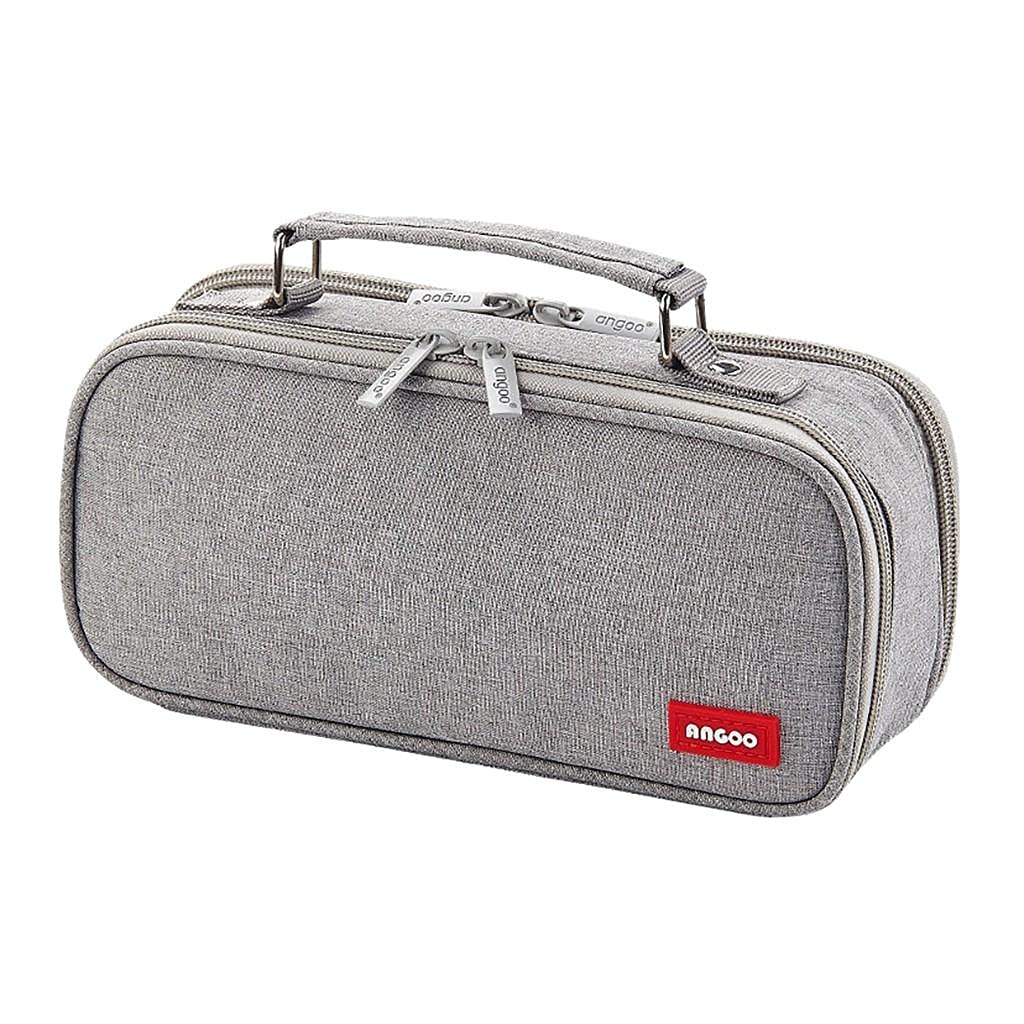 ZITIANY Large Capacity Canvas Pencil Case for School - Durable Solid Color Pencil Bag, Creative Cosmetic Storage Pouch for Girls & Teens - Perfect for School, Office, Travel & Art Supplies Organization
