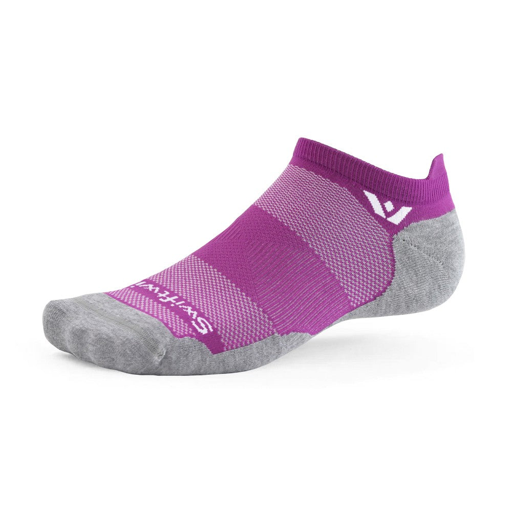Swiftwick Maxus No Show Socks - Breathable & Cushioned Running Socks for Men & Women - Perfect for Running, Hiking & Gym Workouts