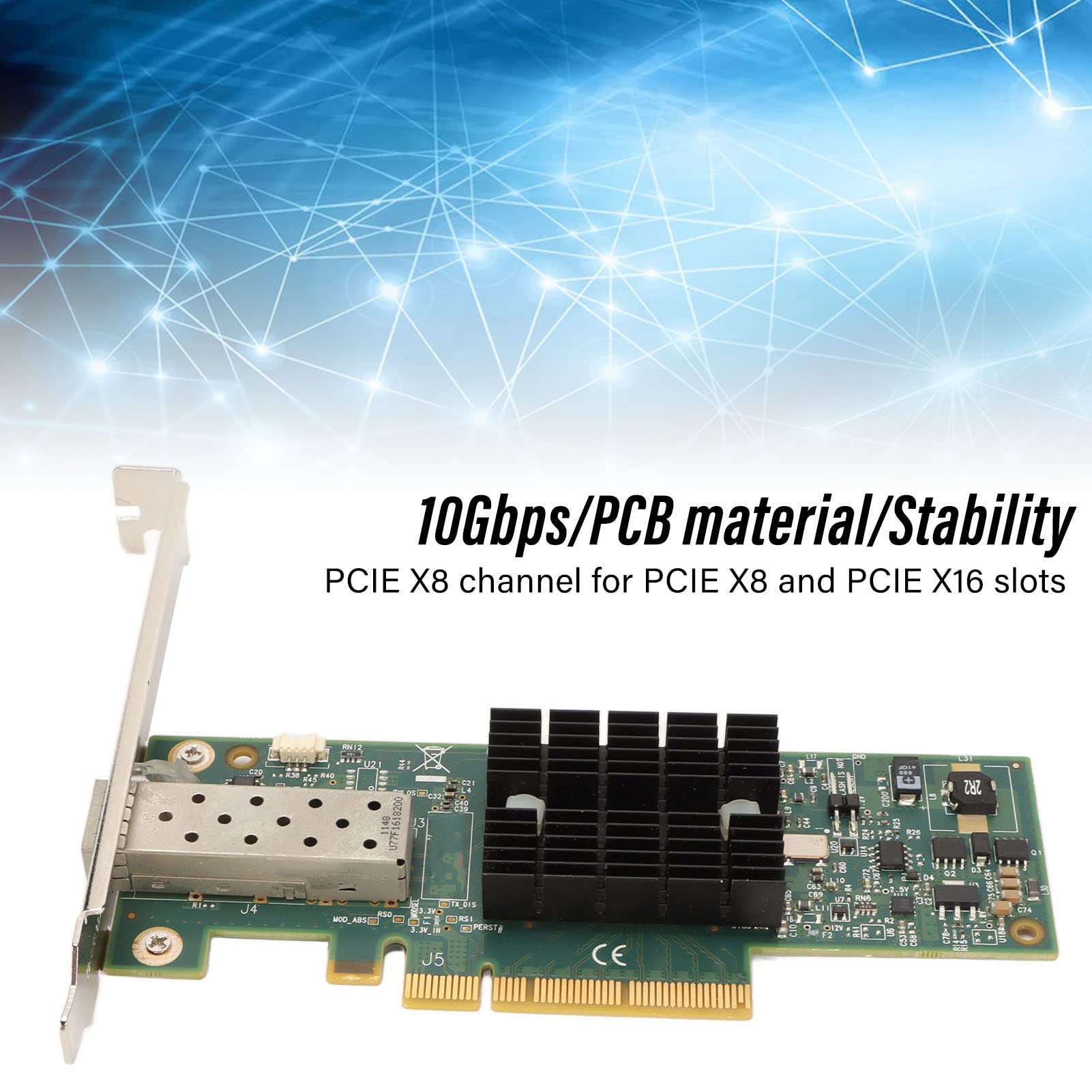 2 Pack MNPA19 Ethernet Network Adapter Card - High Speed Gigabit PCIe LAN Card for Desktop PC, Gaming & Server Use