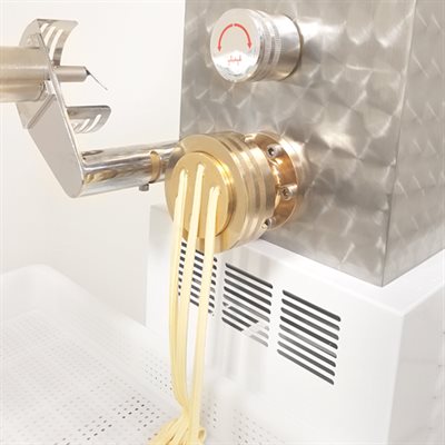 Nella 13 lb Heavy Duty Commercial Pasta Machine - 1 HP Motor, 220V - Perfect for Restaurants, Catering & Italian Cuisine Businesses