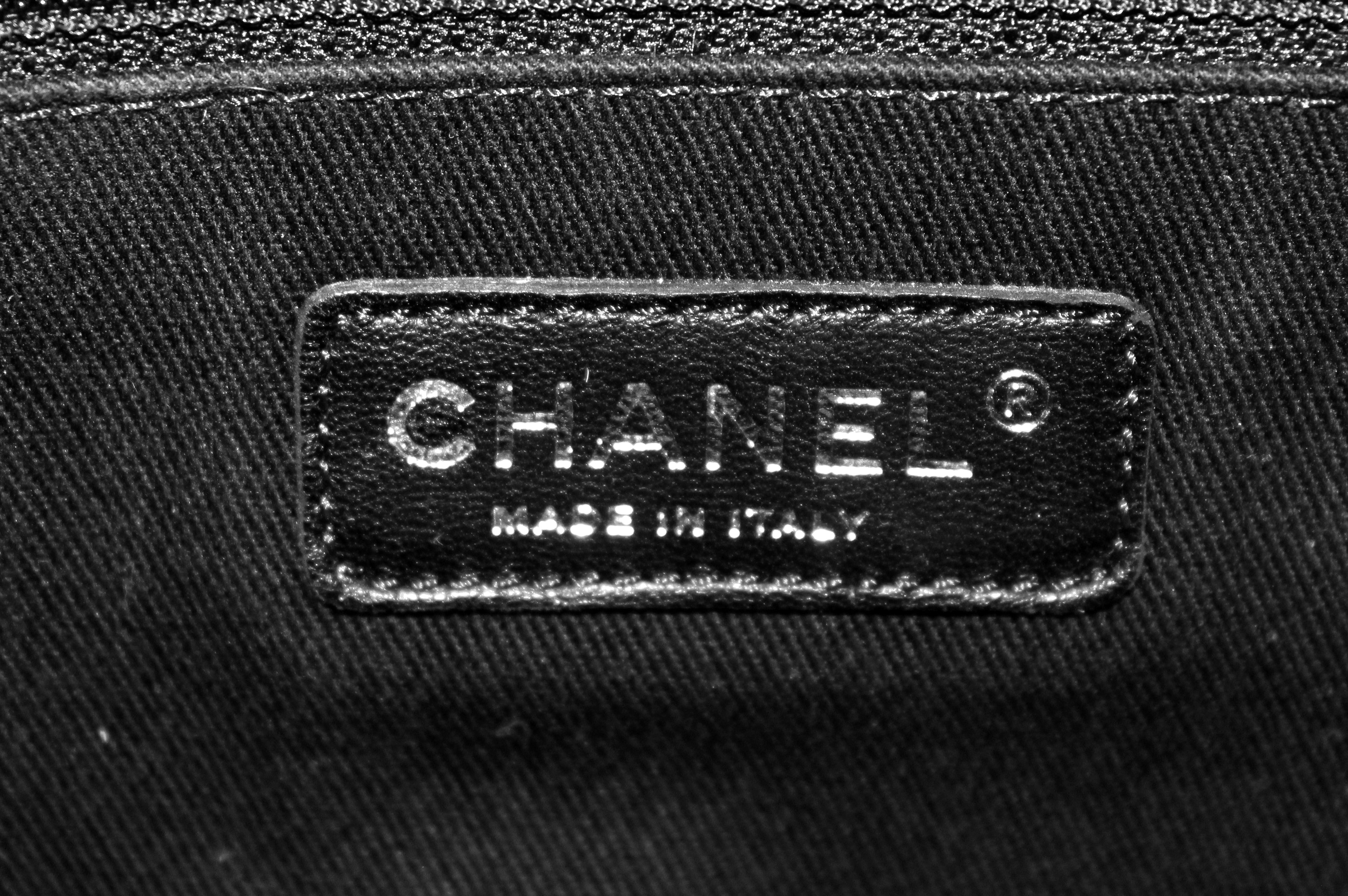Authentic Chanel Black Iridescent Calfskin In The Mix Shoulder Crossbody Bag - Luxury Designer Handbag for Women, Perfect for Evening Parties, Date Nights & Special Occasions