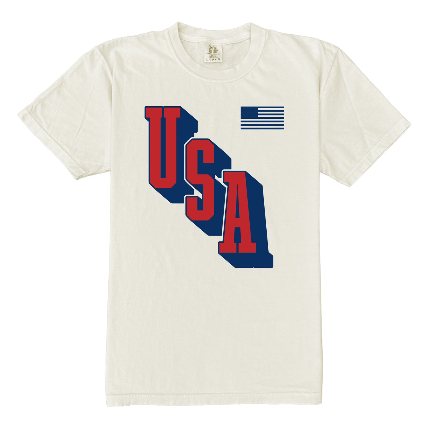 Premium Cotton Box Basics USA T-Shirt - Soft & Comfortable Men's Tee for Casual Wear, Gym & Everyday Outfits