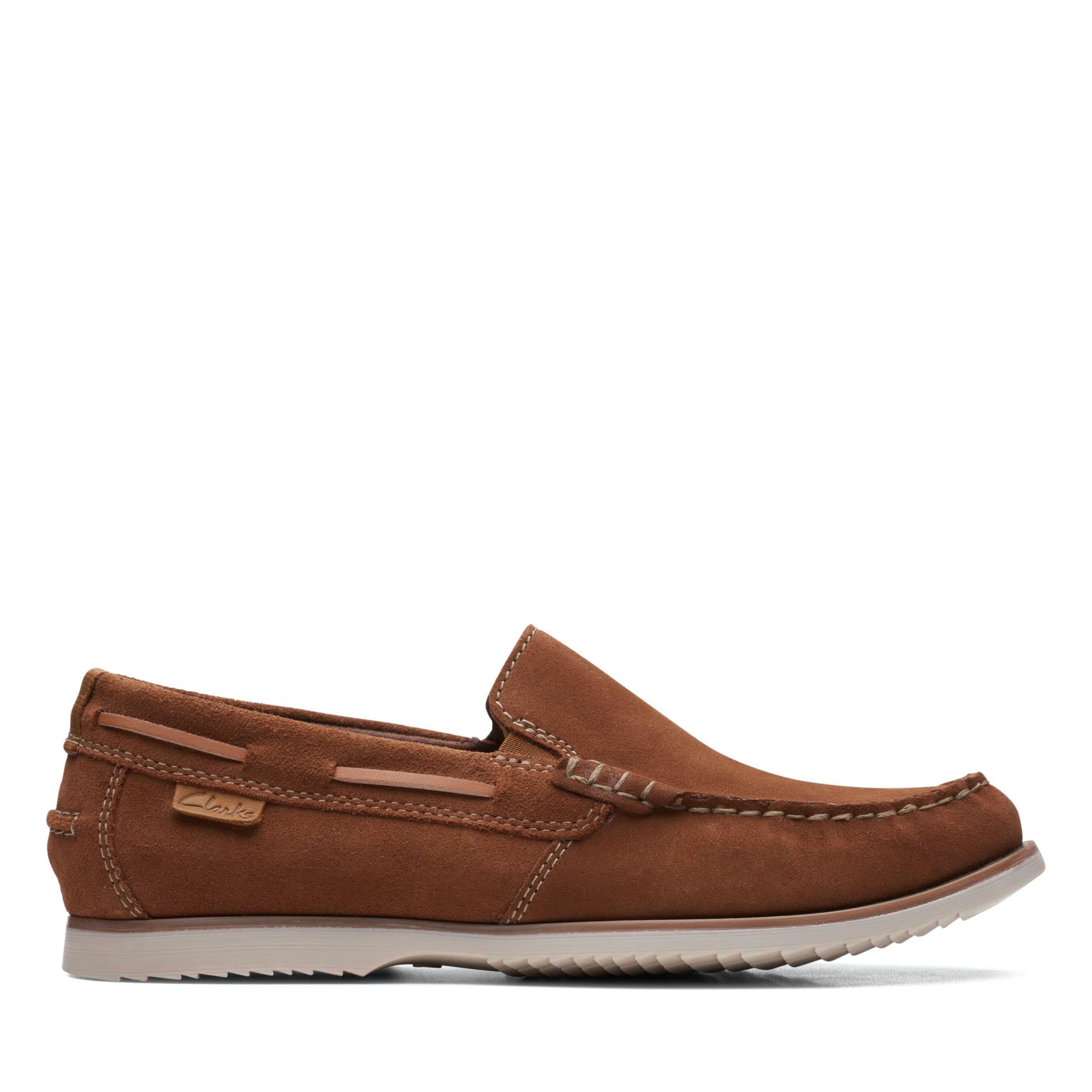 Clarks Men's Boat Slip-on Loafers - Comfortable Driving Shoes & Deck Shoes for Casual Wear, Work & Outdoor Activities