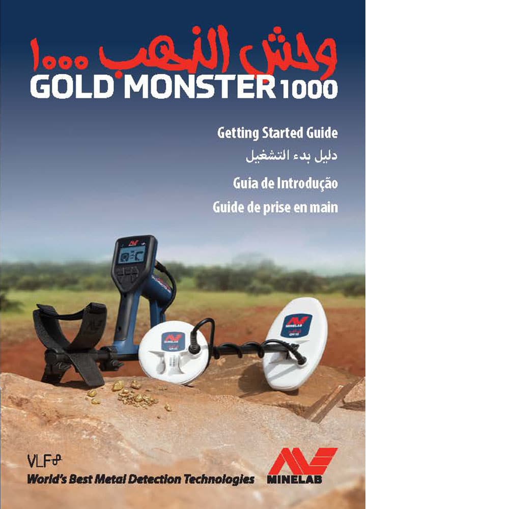 Minelab Gold Monster 1000 Metal Detector - Complete Starter Guide for Gold Prospecting & Treasure Hunting - Perfect for Beginners & Outdoor Adventures