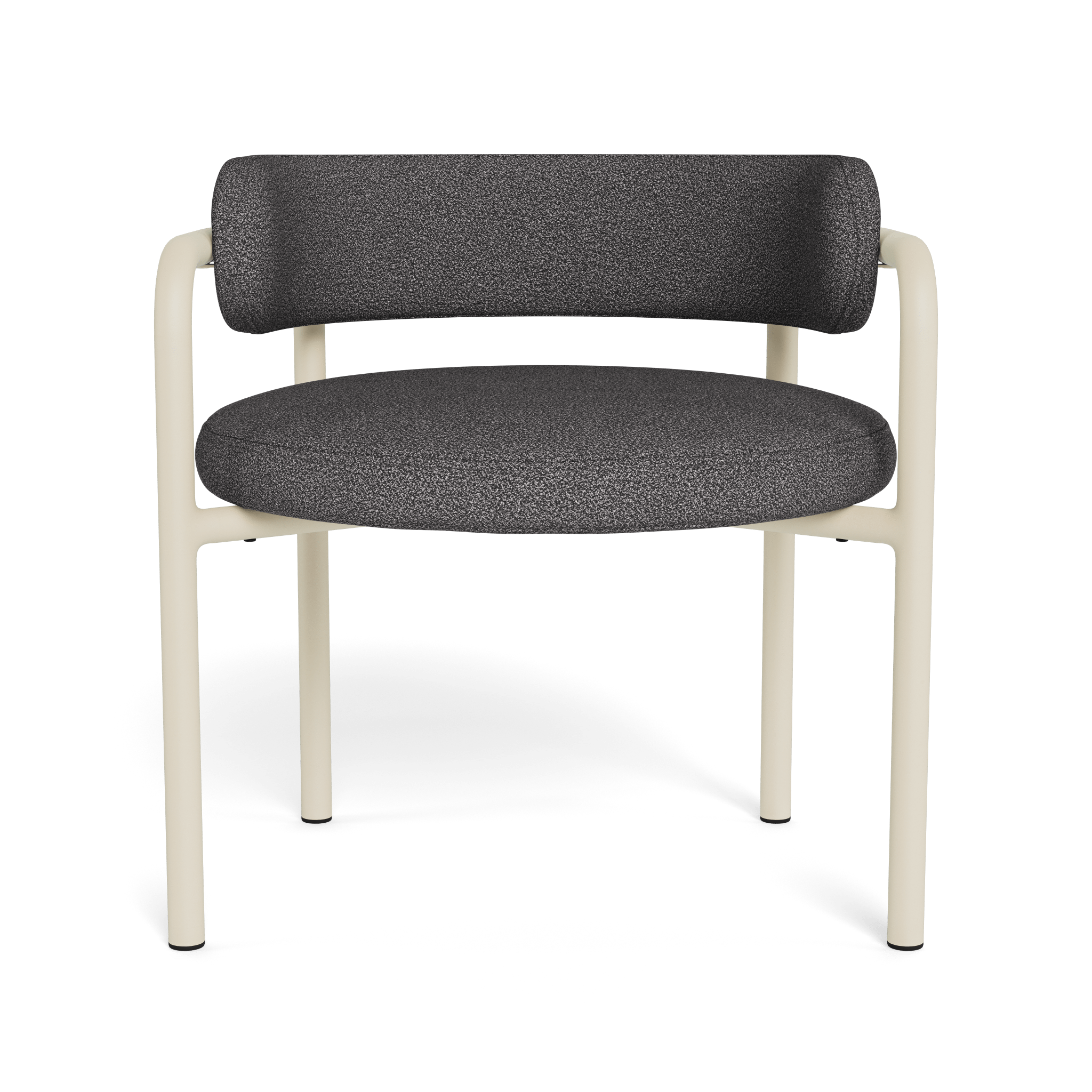 Porto Aluminum Club Chair - Lightweight Outdoor Patio Furniture for Garden, Poolside & Deck - Modern All-Weather Lounge Chair with Cushion (Optional) - Perfect for Relaxing, Sunbathing & Entertaining Guests