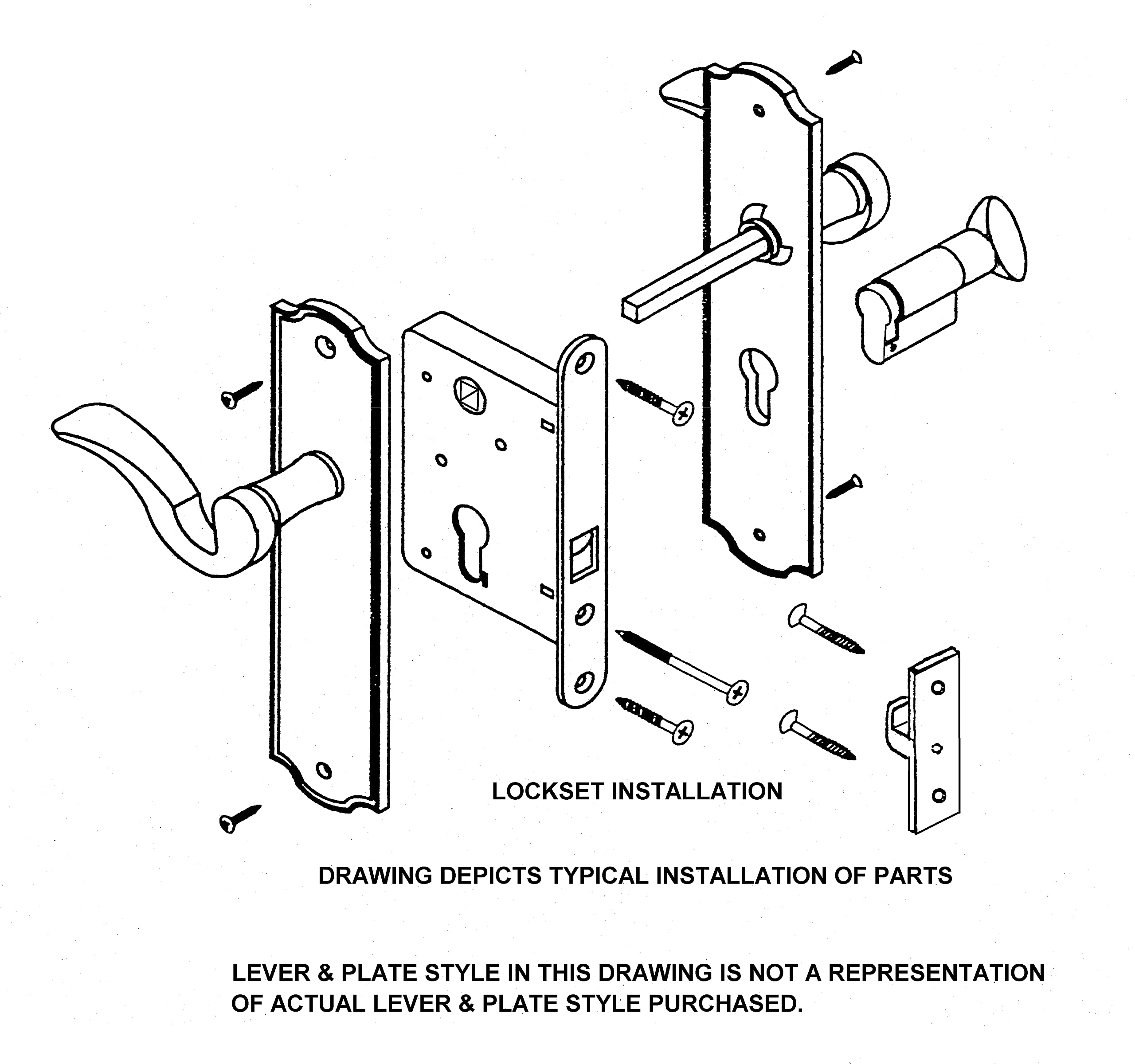 FPL Pickfair Patio Sliding Door Lock Replacement - Satin Nickel Finish (US15) | Secure Sliding Glass Doors for Home & Patio Safety