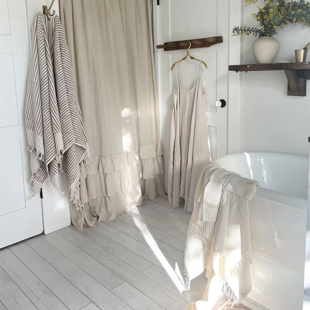 Premium Livingston Bath Towels - Soft, Absorbent & Quick-Drying Cotton Towels for Spa, Gym & Luxury Bathroom Use