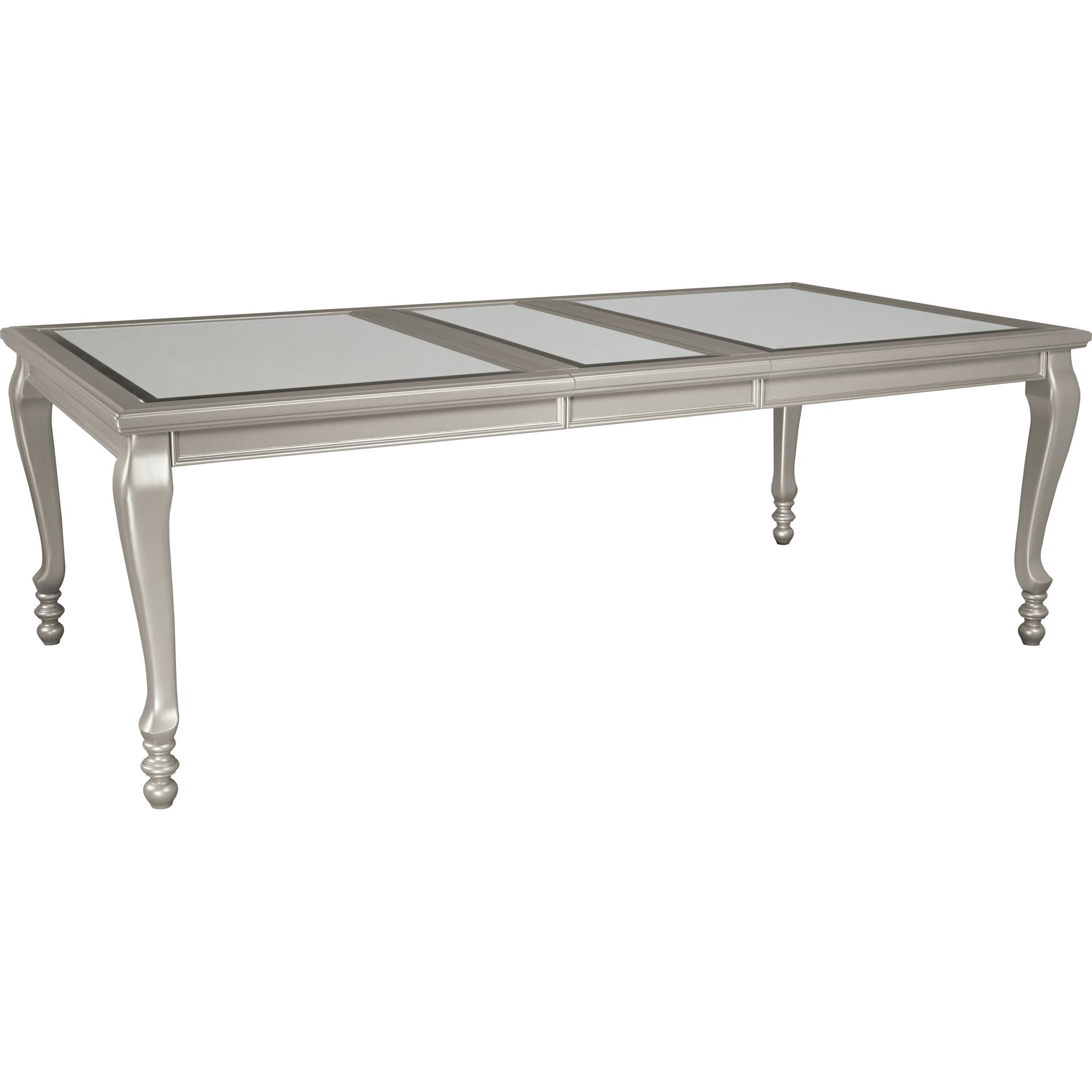 Coralayne Modern Dining Room Table Set for 6 - Elegant Wooden Kitchen Furniture with 6 Chairs - Perfect for Family Dinners & Entertaining Guests