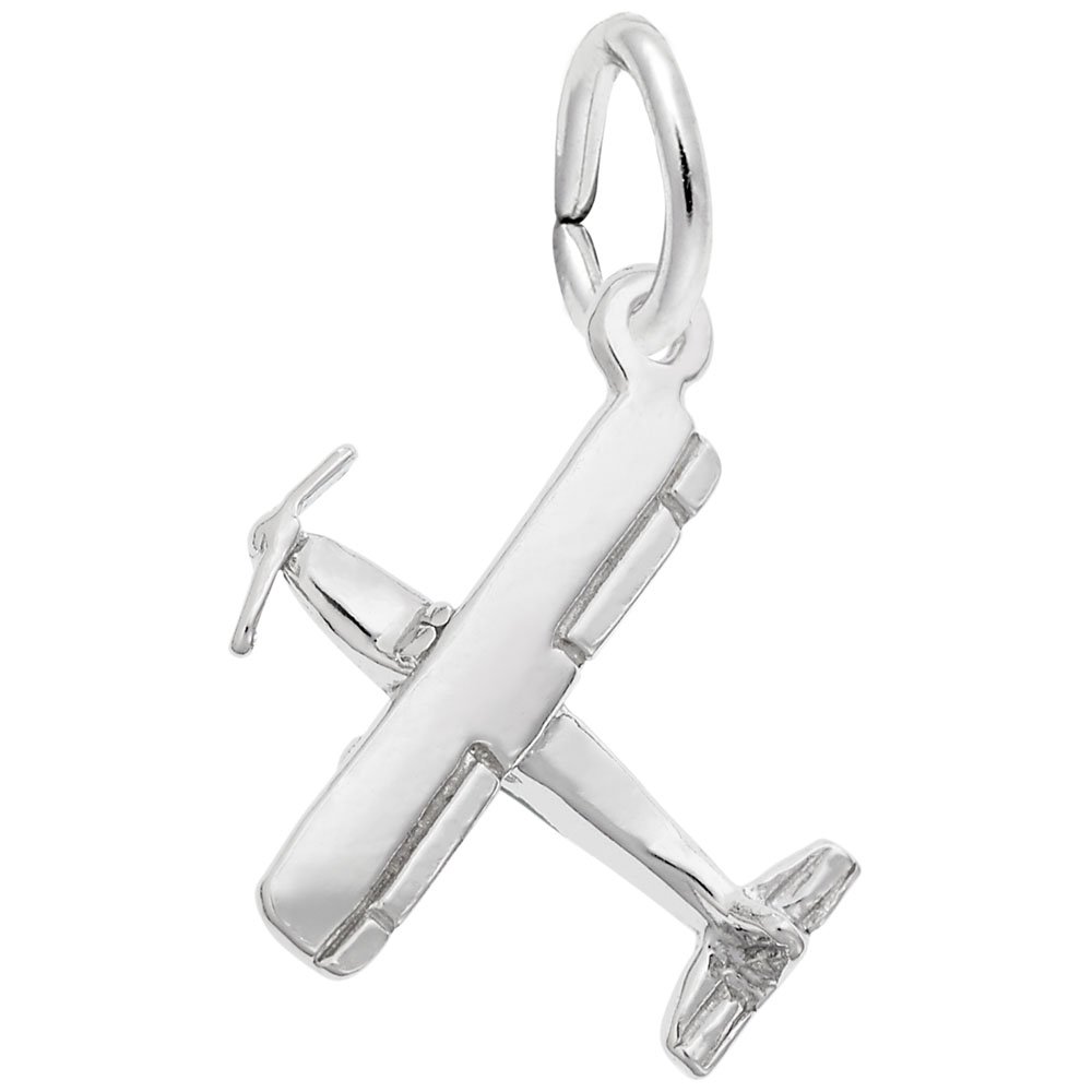 Airplane Charm for Jewelry - Bracelet & Necklace Pendant for Travel Lovers