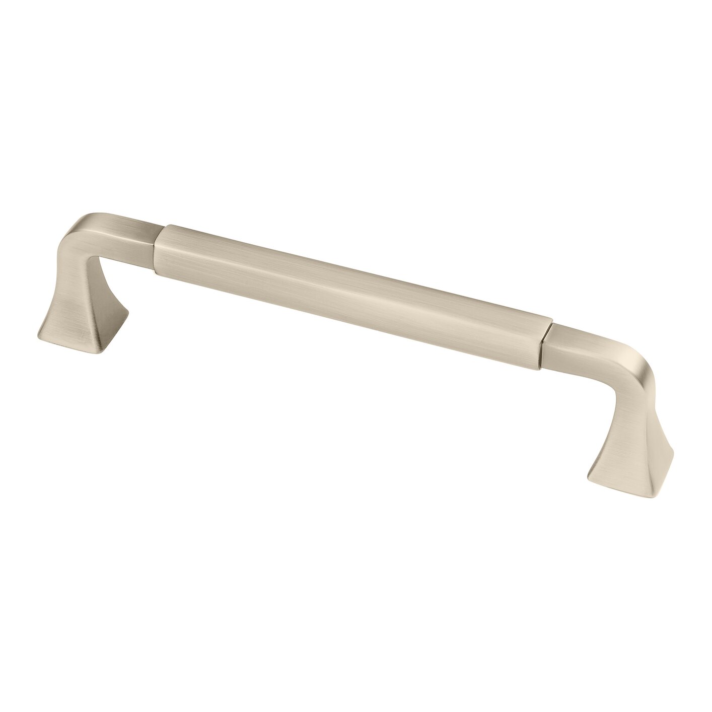 Tudor Transitional Pull Handle - Atomic Iron Finish (3 Sizes Available) - Perfect for Cabinet Doors, Drawers & Furniture Hardware Upgrade