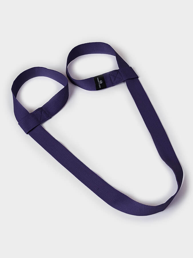 Organic Cotton Yoga Mat Strap Carrier for Yoga Studio - Premium Yoga Mat Holder with Adjustable Shoulder Strap - Perfect for Yoga Class, Gym, Travel & Outdoor Workouts
