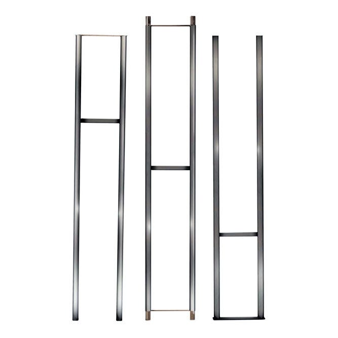 W Series 12 Foot Wine Rack Frame - Sturdy Metal Wine Storage Organizer for Home, Bar, Restaurant & Cellar Use