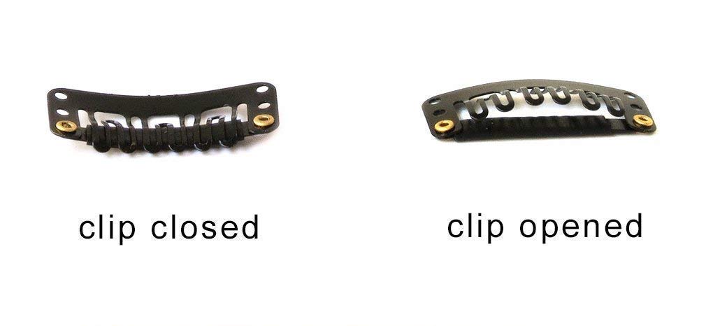 Pelo Curly Synthetic 5 Clips Hair Extension - Golden Brown Highlight | Heat Resistant Clip-in Hair Extensions for Women | Perfect for Parties, Weddings & Daily Styling