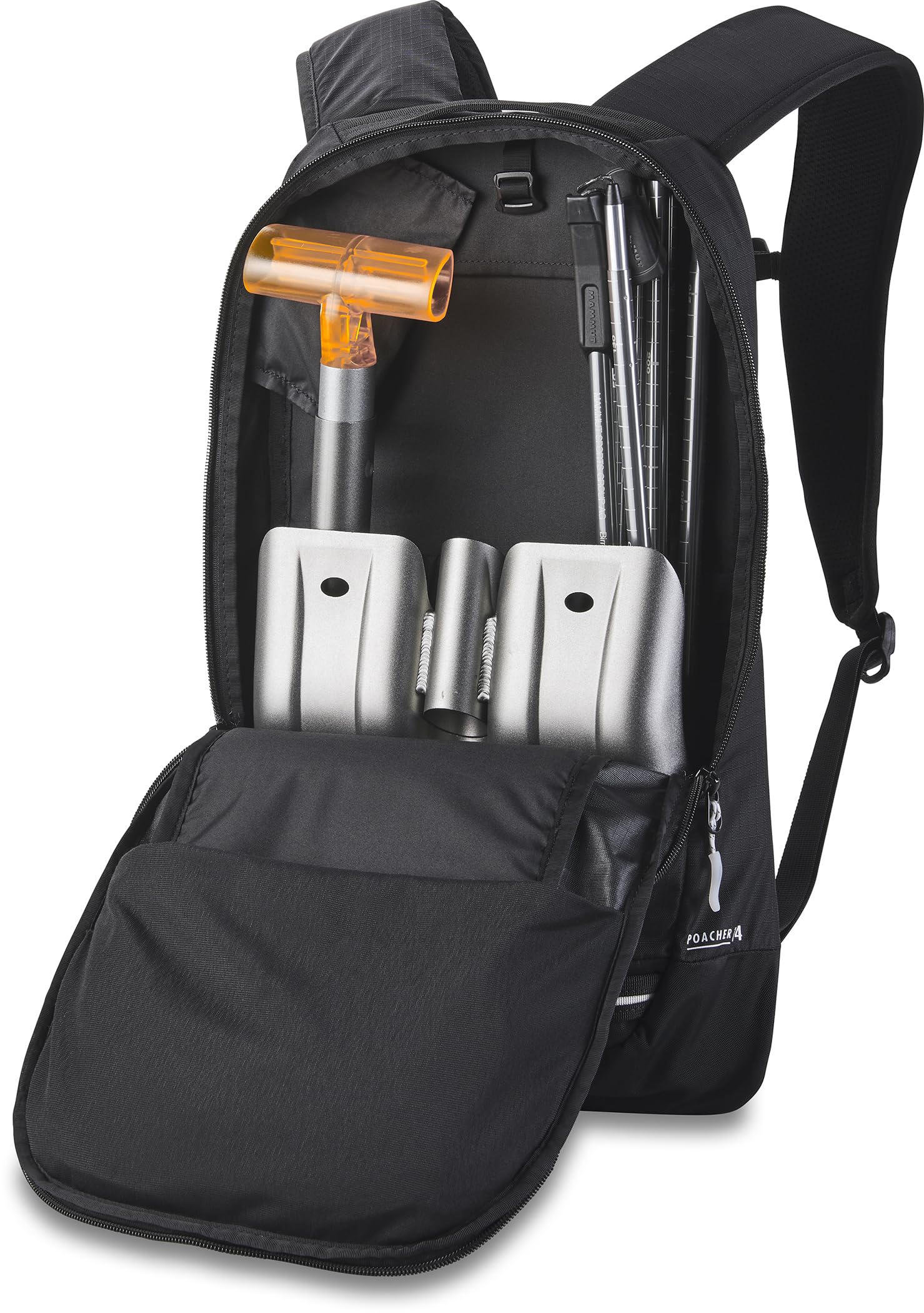 Dakine Poacher Backpack 14L - Lightweight Hiking Daypack for Men & Women, Water-Resistant Black Backpack for Outdoor Adventures, Travel & Daily Use