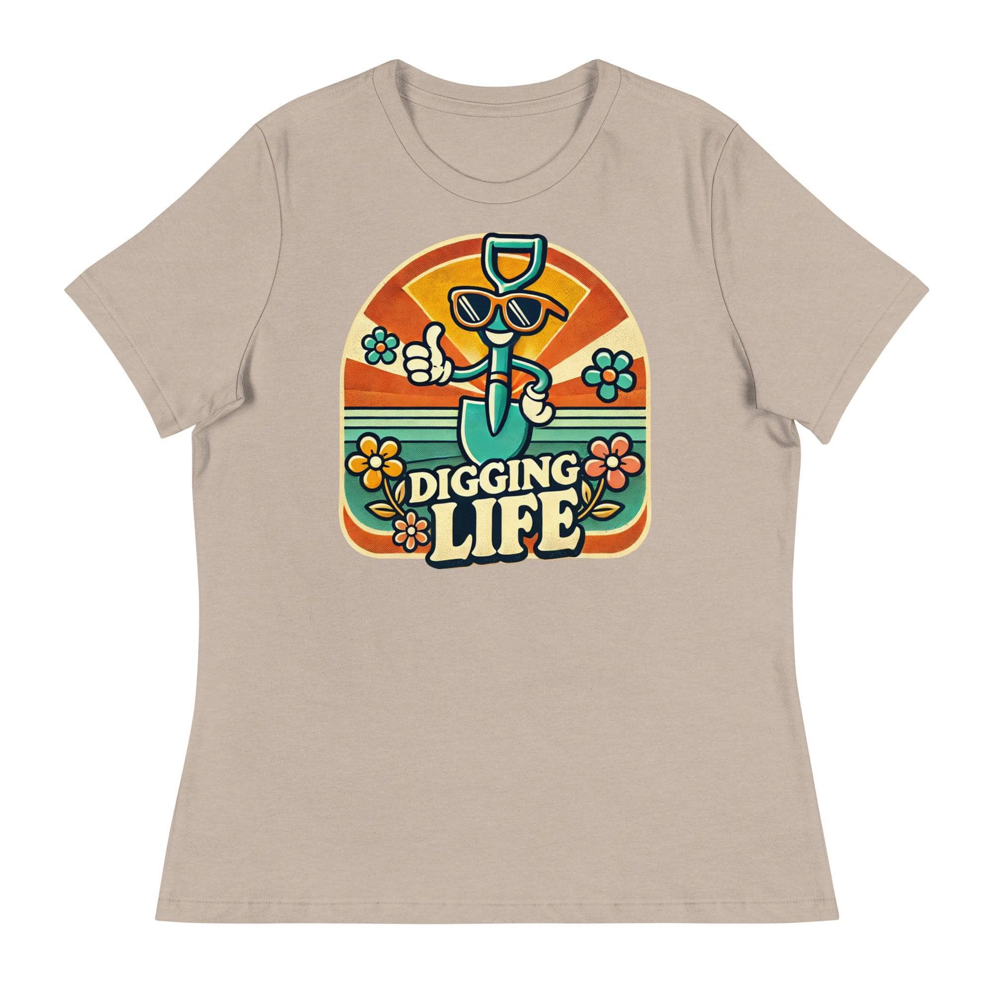 Digging Life Graphic T-Shirt for Men & Women - Comfortable Cotton Tee for Casual Wear, Outdoor Activities & Everyday Style