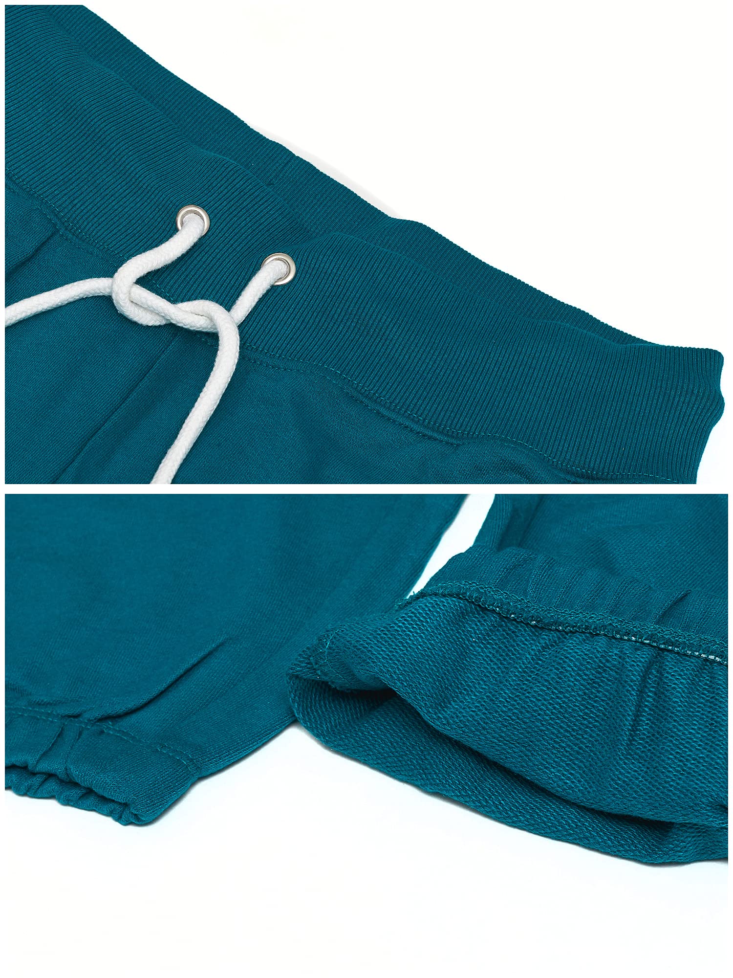 U.S. Polo Assn. Women's Essential French Terry Joggers with Pockets - Soft, Breathable & Comfortable Sweatpants for Casual Wear, Lounge & Workout