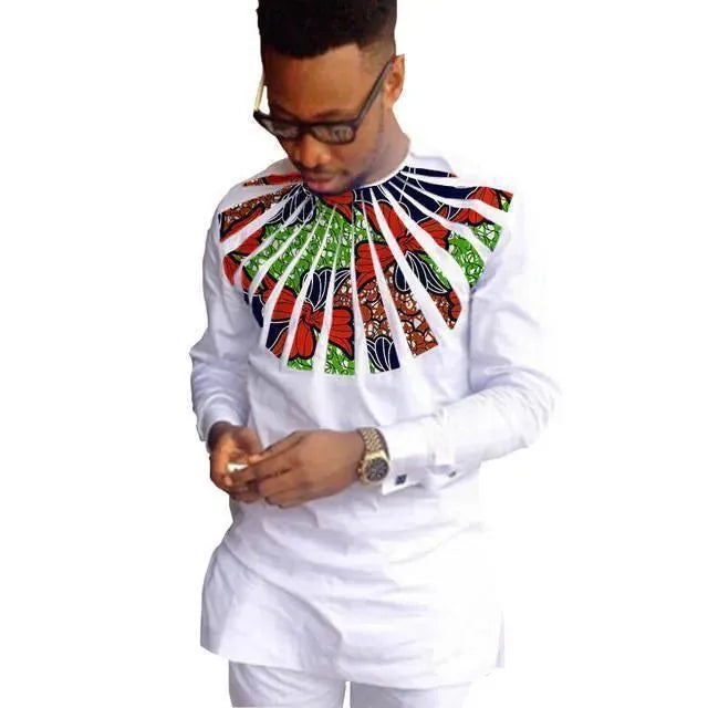 Stylish African Print Shirts for Men | Tobi Traditional Dashiki Tops | Perfect for Casual Wear, Parties & Cultural Events